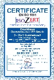 Certificate DIN EN ISO 9001:2000